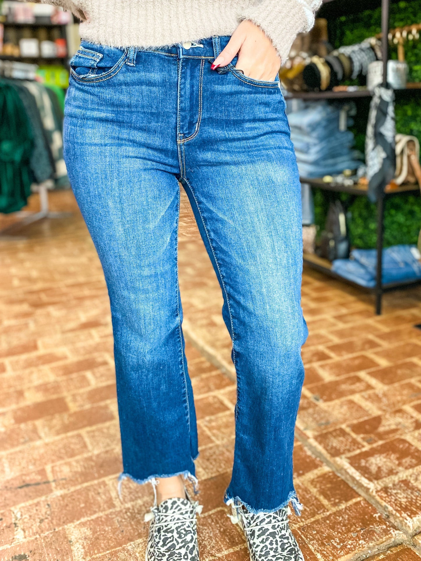 Bottoms Judy Blue Cropped Bootcut