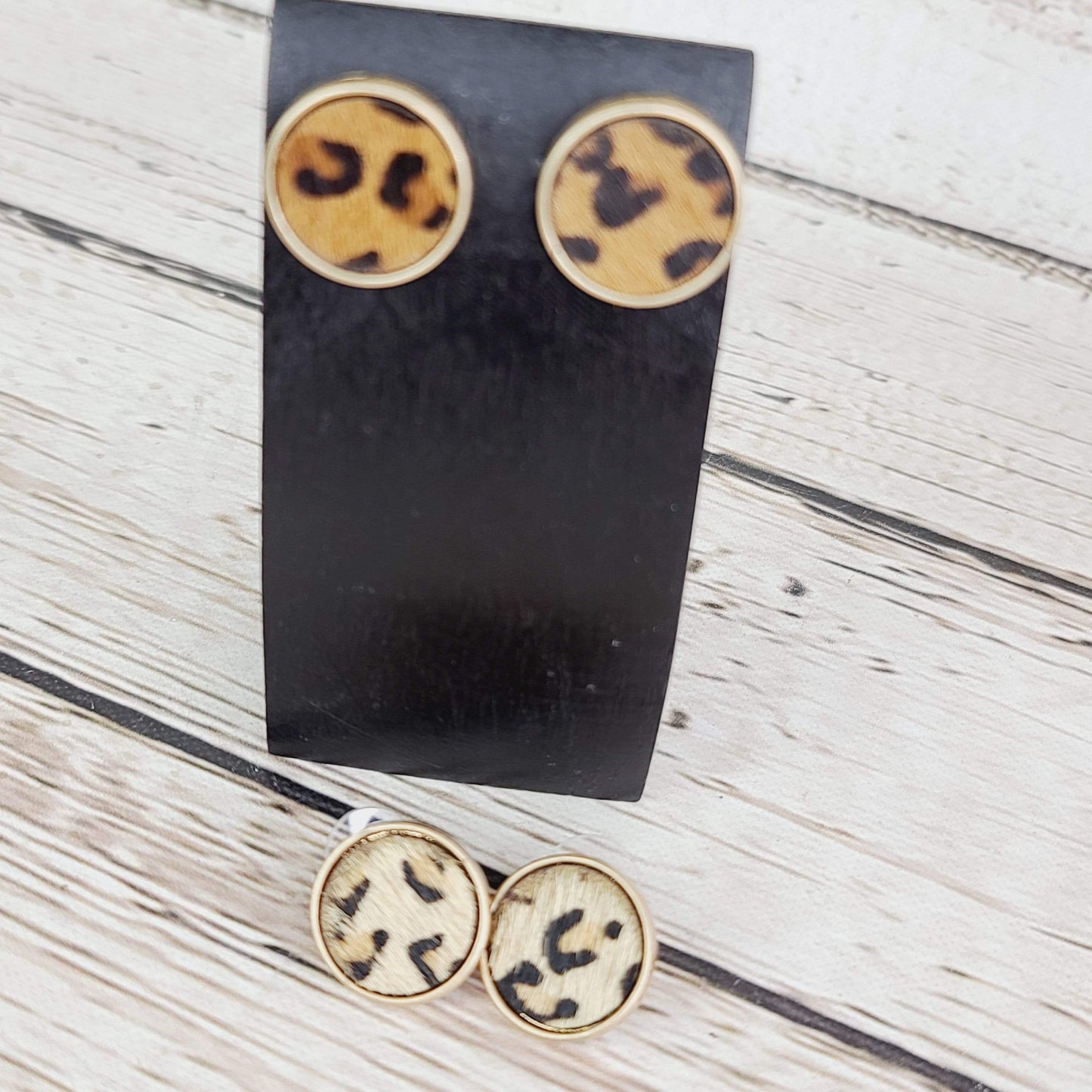 Earrings Lara Leopard Studs