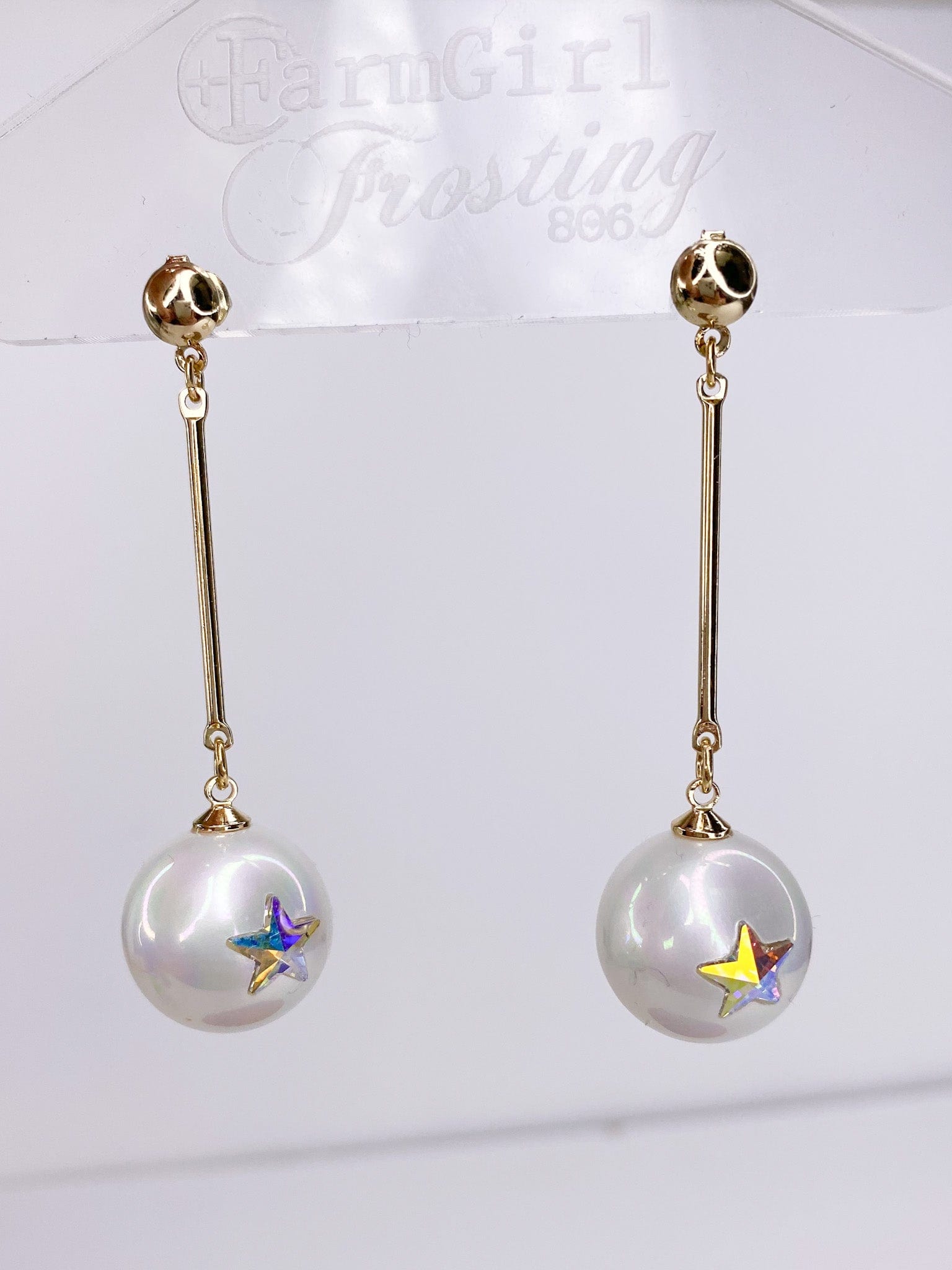 Earrings Starlight Disco Pearl Earring